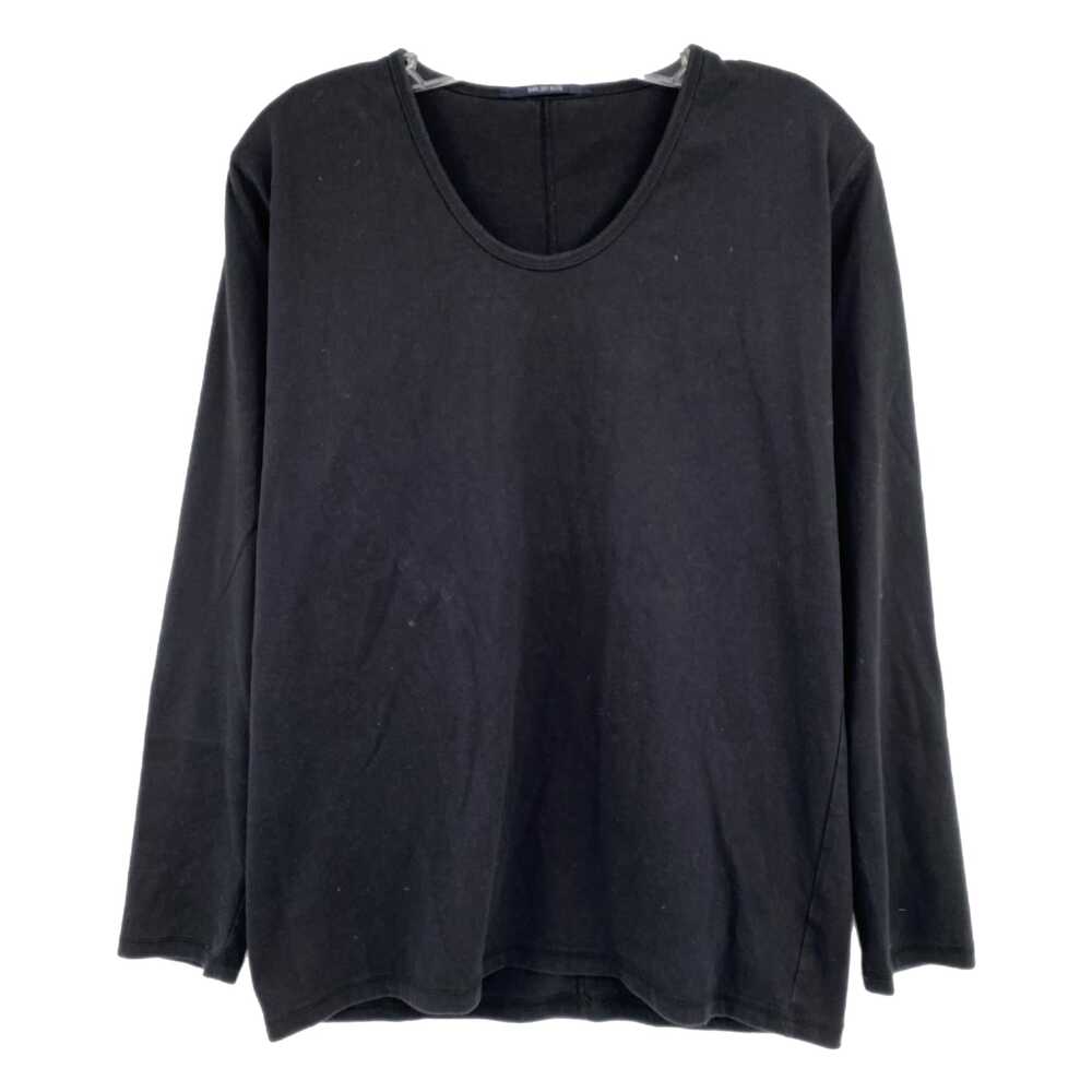 Ships Jet Blue Black Long Sleeve Tee Classic | Womens L